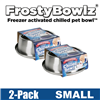 FrostyBowlz 14 oz. Chilled Cat Bowl 2-PACK
