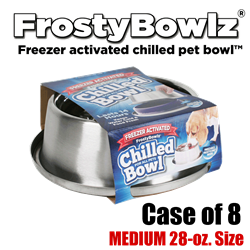FrostyBowlz 28 oz. Dog Bowl (Case of 8)