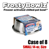FrostyBowlz 14-oz Cat Bowl (Case of 8)