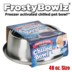 FrostyBowlz 48 oz. Large Dog Bowl - Dealer 2-Pack