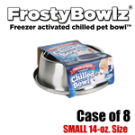 FrostyBowlz 14-oz Cat Bowl (Case of 8)